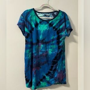 Tie-dye T-shirt Dress